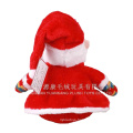 Father Christmas plush toys& sitting Santa Claus plush toys